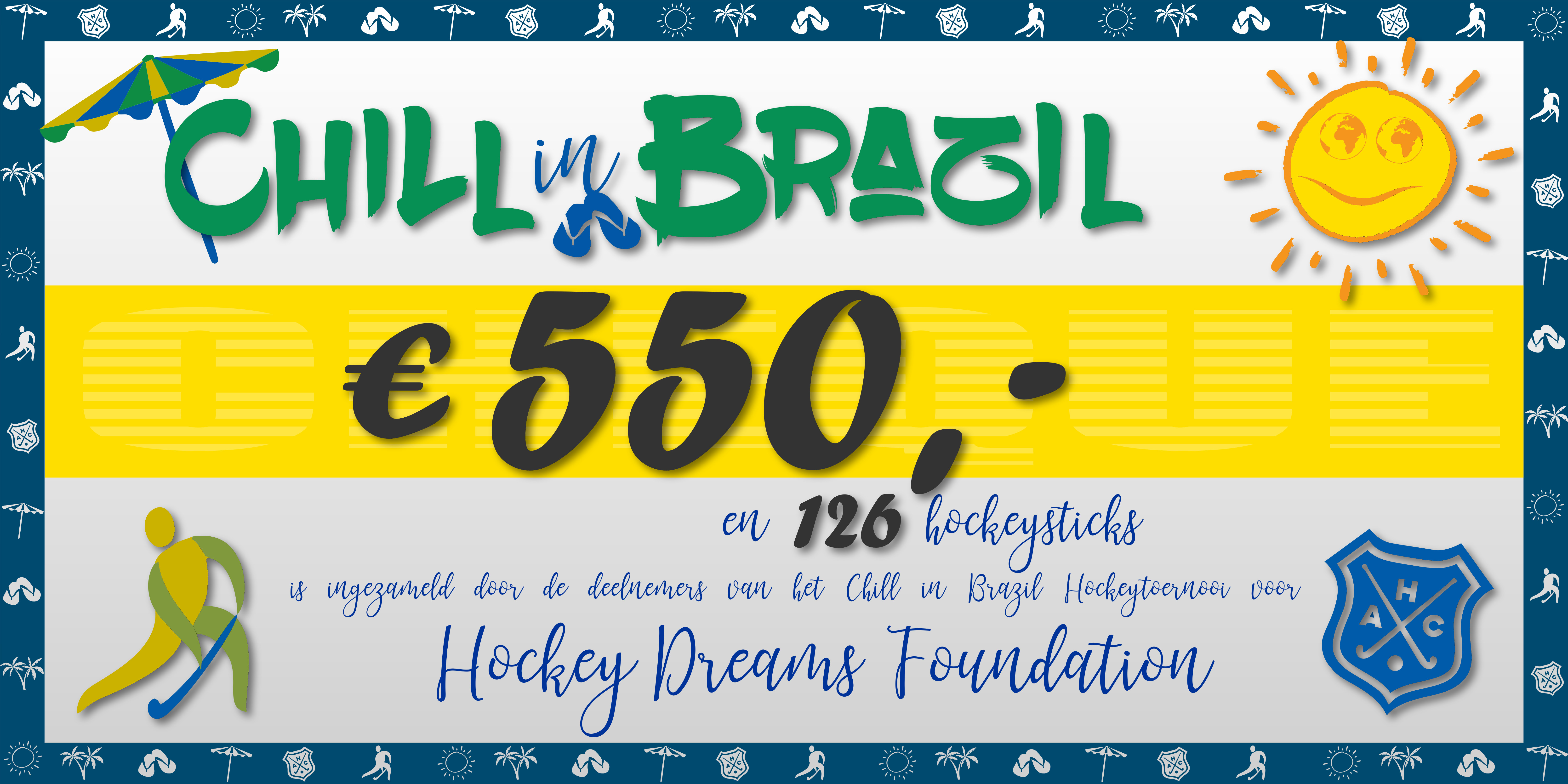 Lees meer over het artikel Inzamelingsactie Hockey Dreams Foundation zeer geslaagd